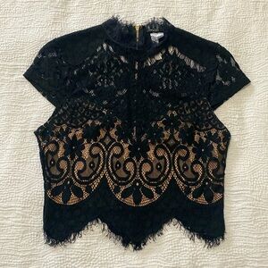 Lace Mendocino blouse